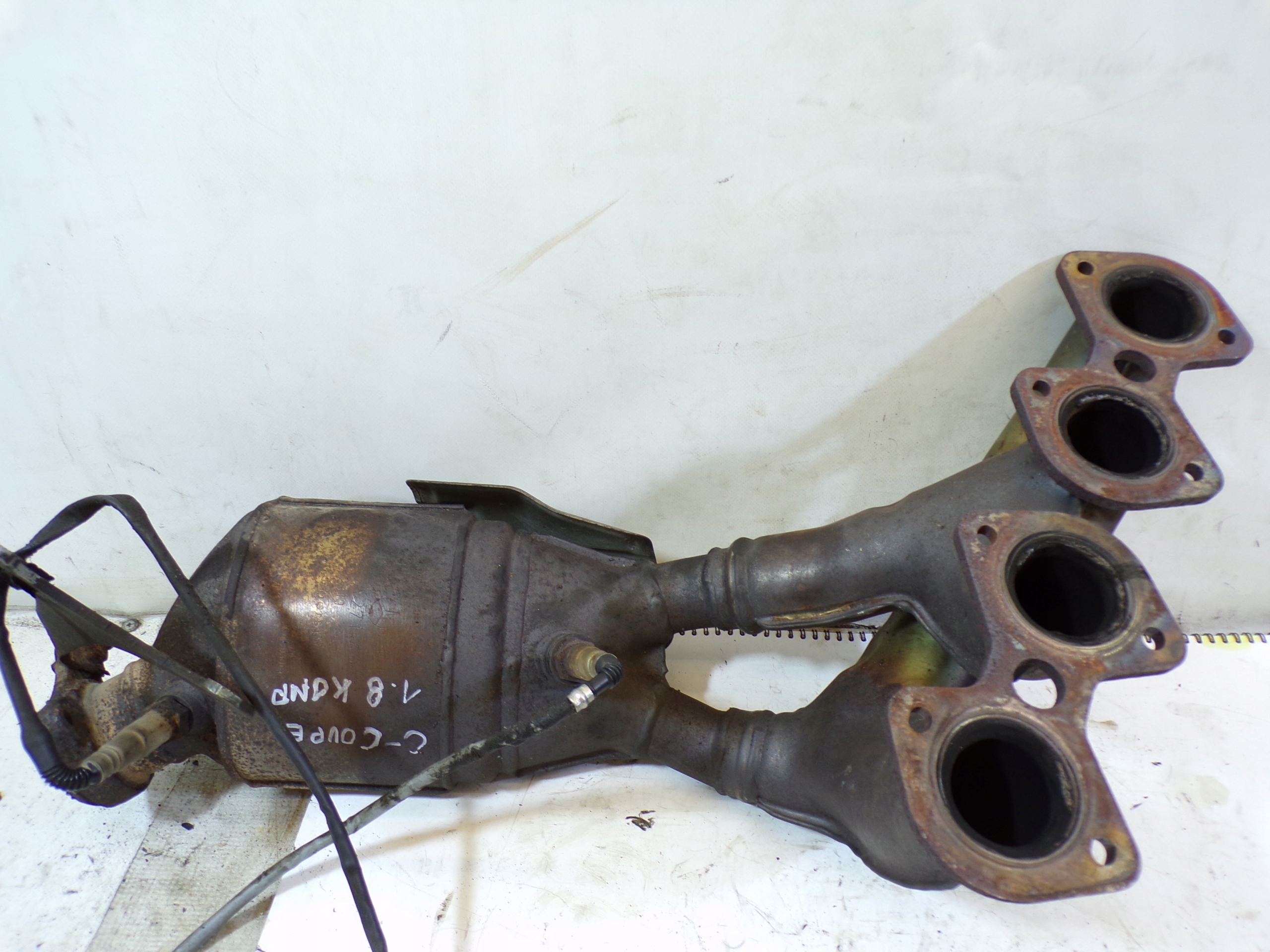 catalyst SONDY header pipe MERCEDES W203 1.8 compressor; A27114020509