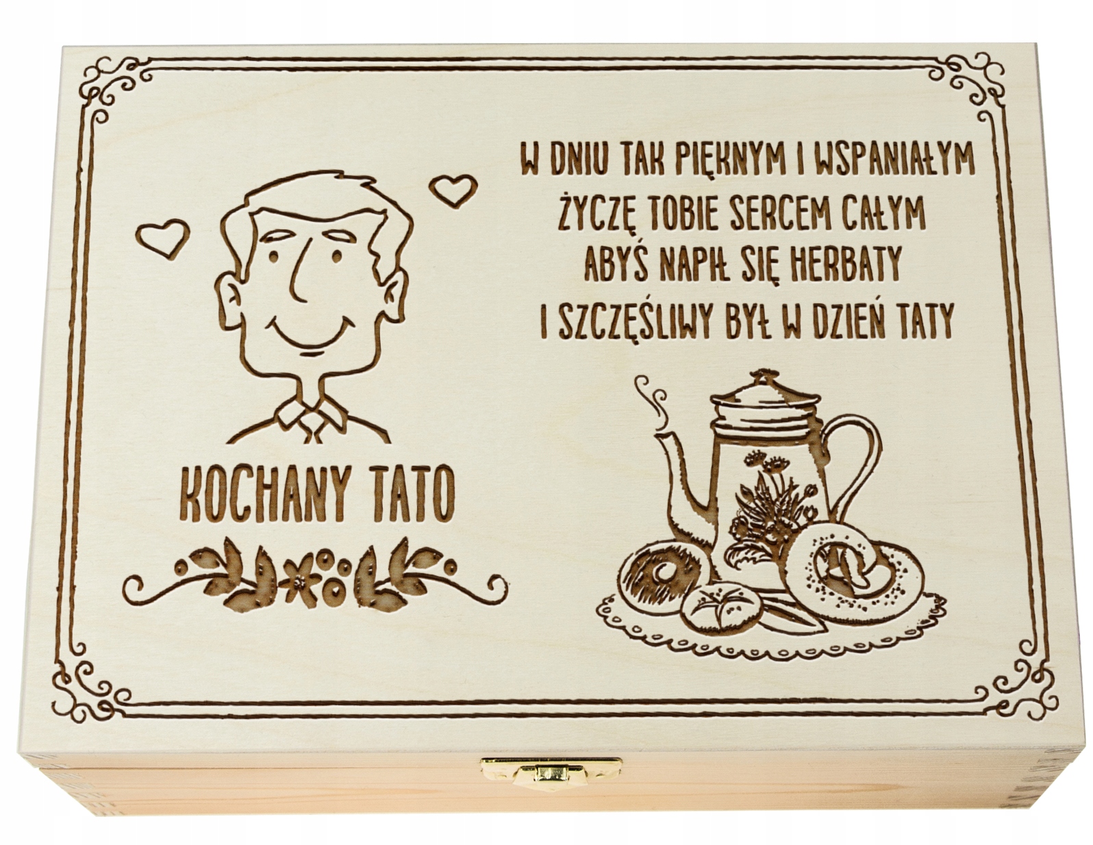 

Herbaciarka Z Grawerem Dla Taty Dzień Ojca