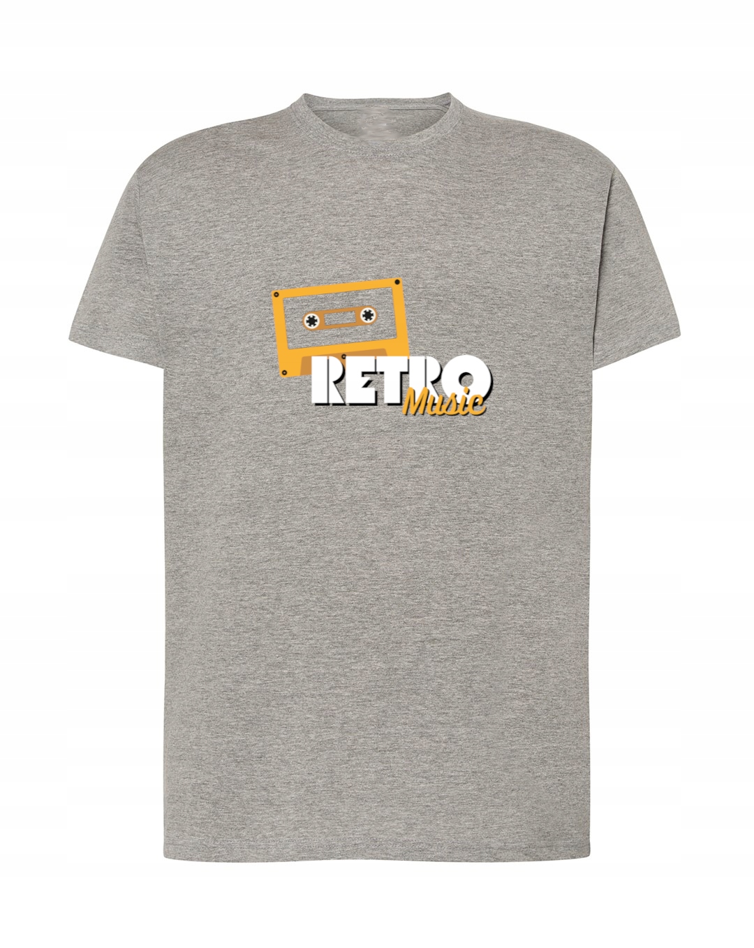 

Muzyczny T-Shirt nadruk kaseta Retro Music r.XL