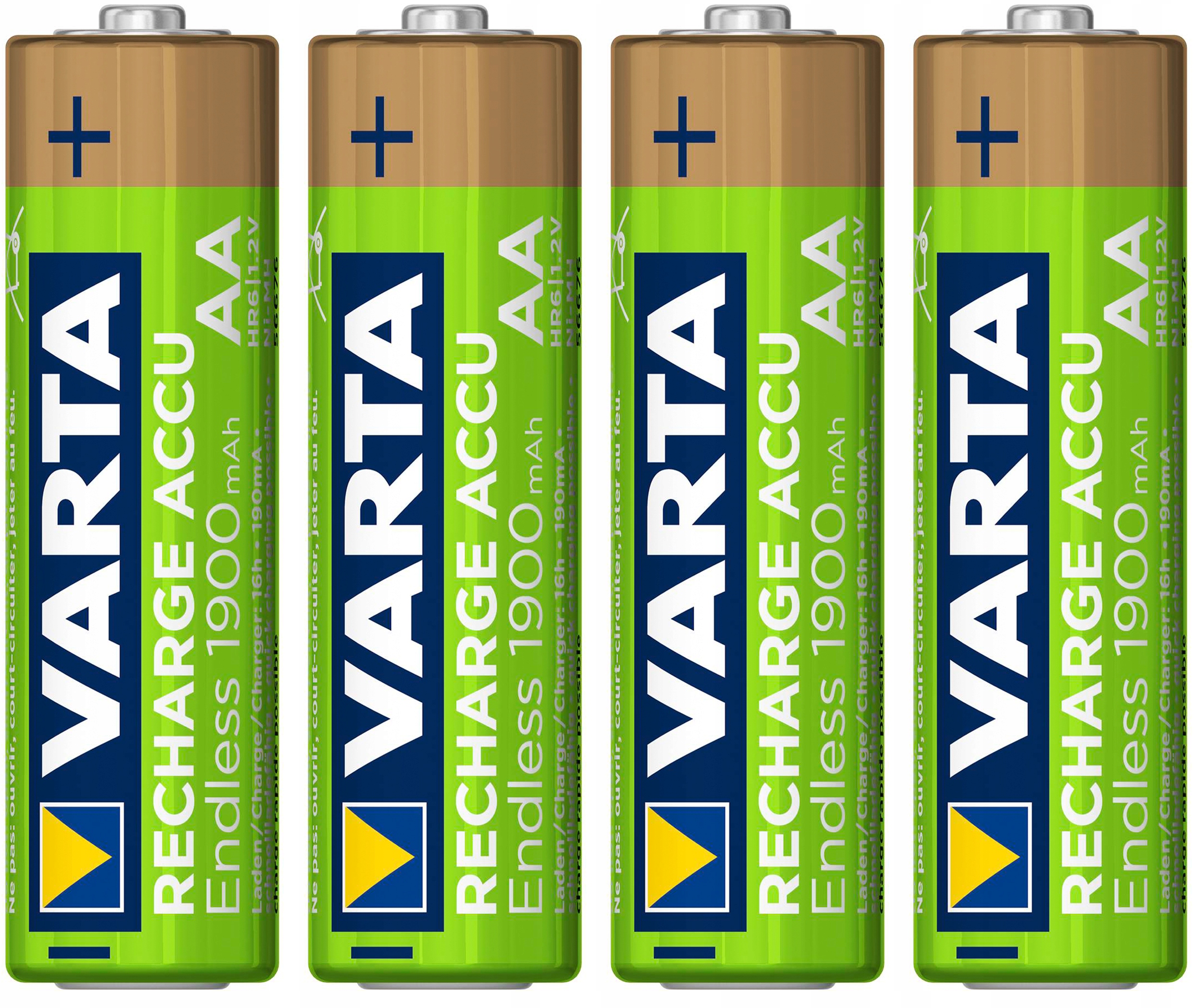 

4x Akumulatorki Varta Endless Energy Aa R6 1900mAh