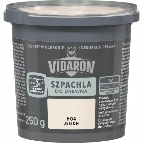 

Szpachla do drewna jesion 250g Vidaron