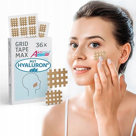 Náplasti s kyselinou hyaluronovou Na Obličej A Jizvy Německé síťované