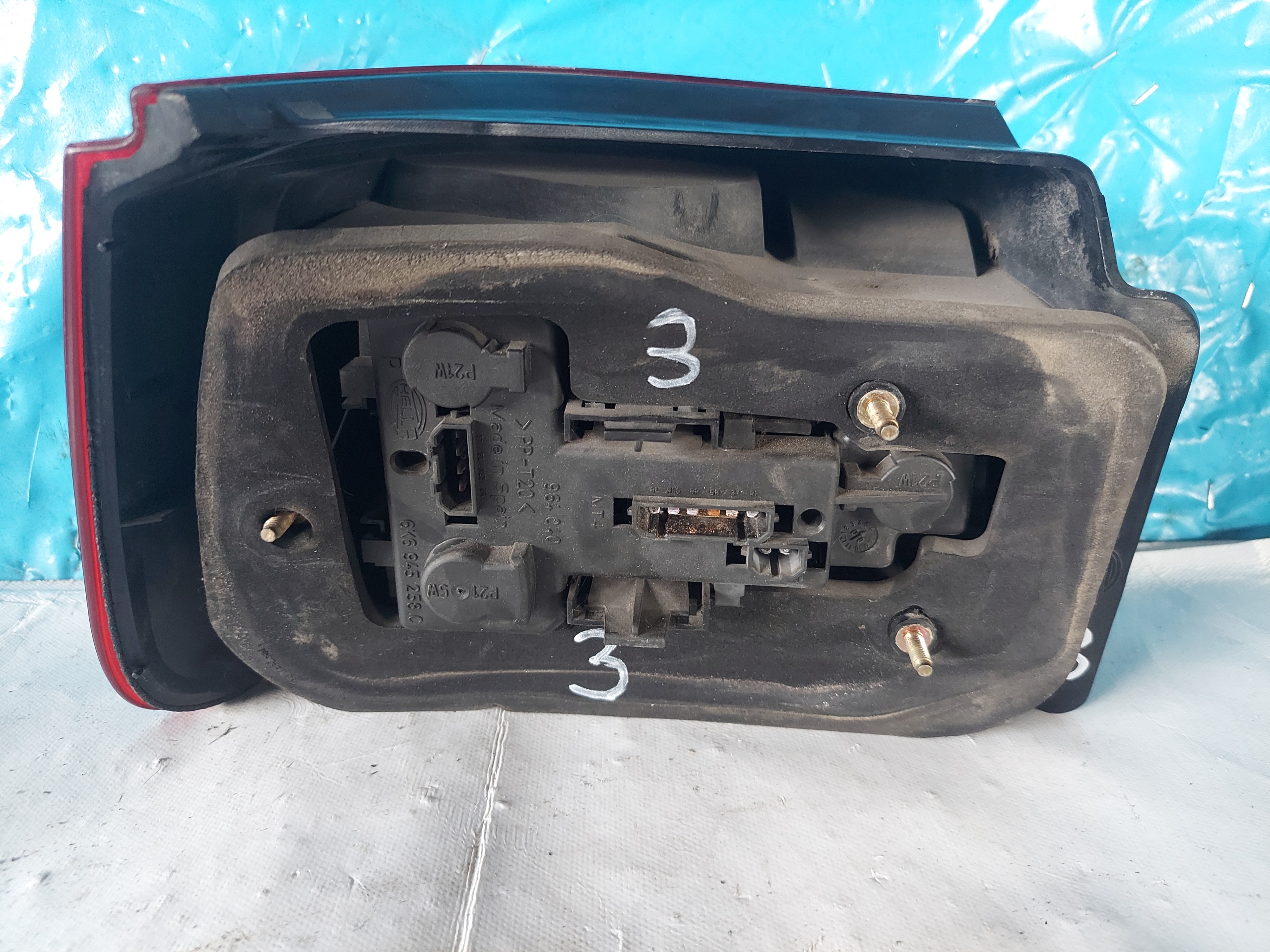 light SEAT IBIZA 6K 6K right rear part