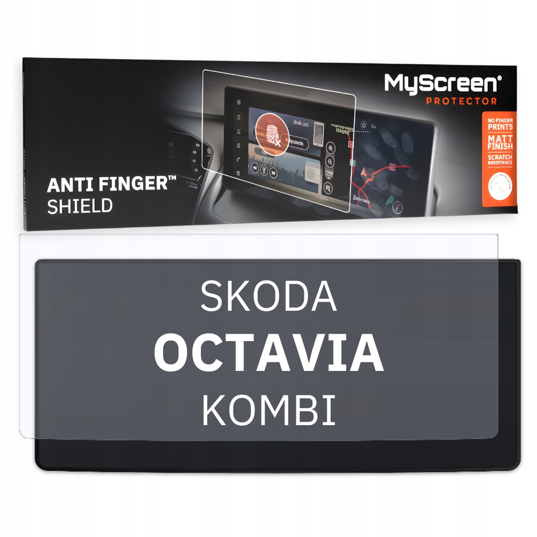 Matná fólie pro Skoda Octavia Kombi 2020 10" MyScreen Anti Finger
