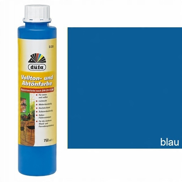 

Dufa Pigment do Farb i Tynków 0,75 l Niebieski