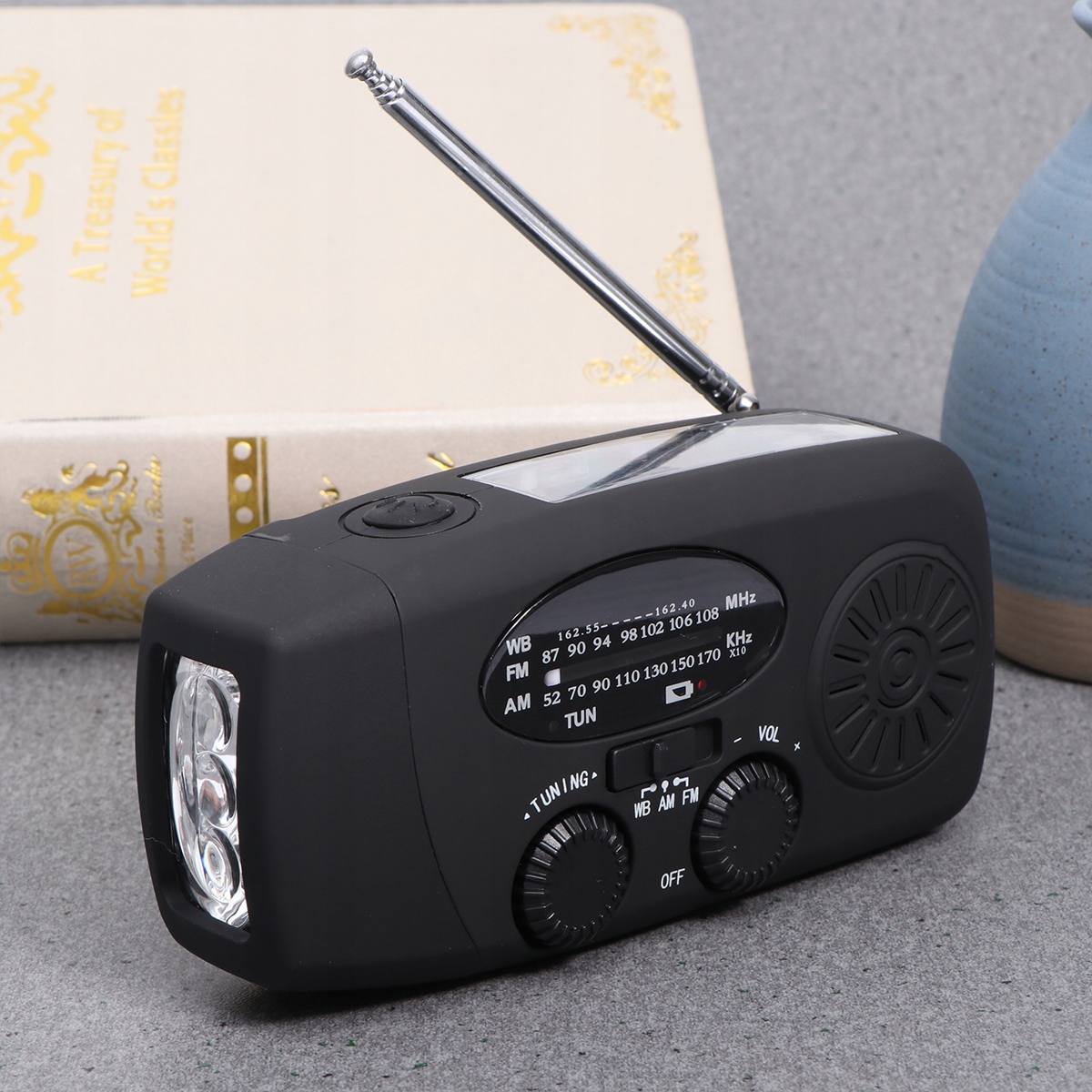 RADIO NA KORBE SOLAR POWERBANK LATARKA AWARYJNE Marka inna