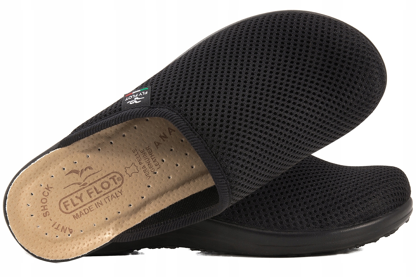 Fly Flot T4 368 Fe Nazouváky Dámské Textilní Koturn Pu černé 40