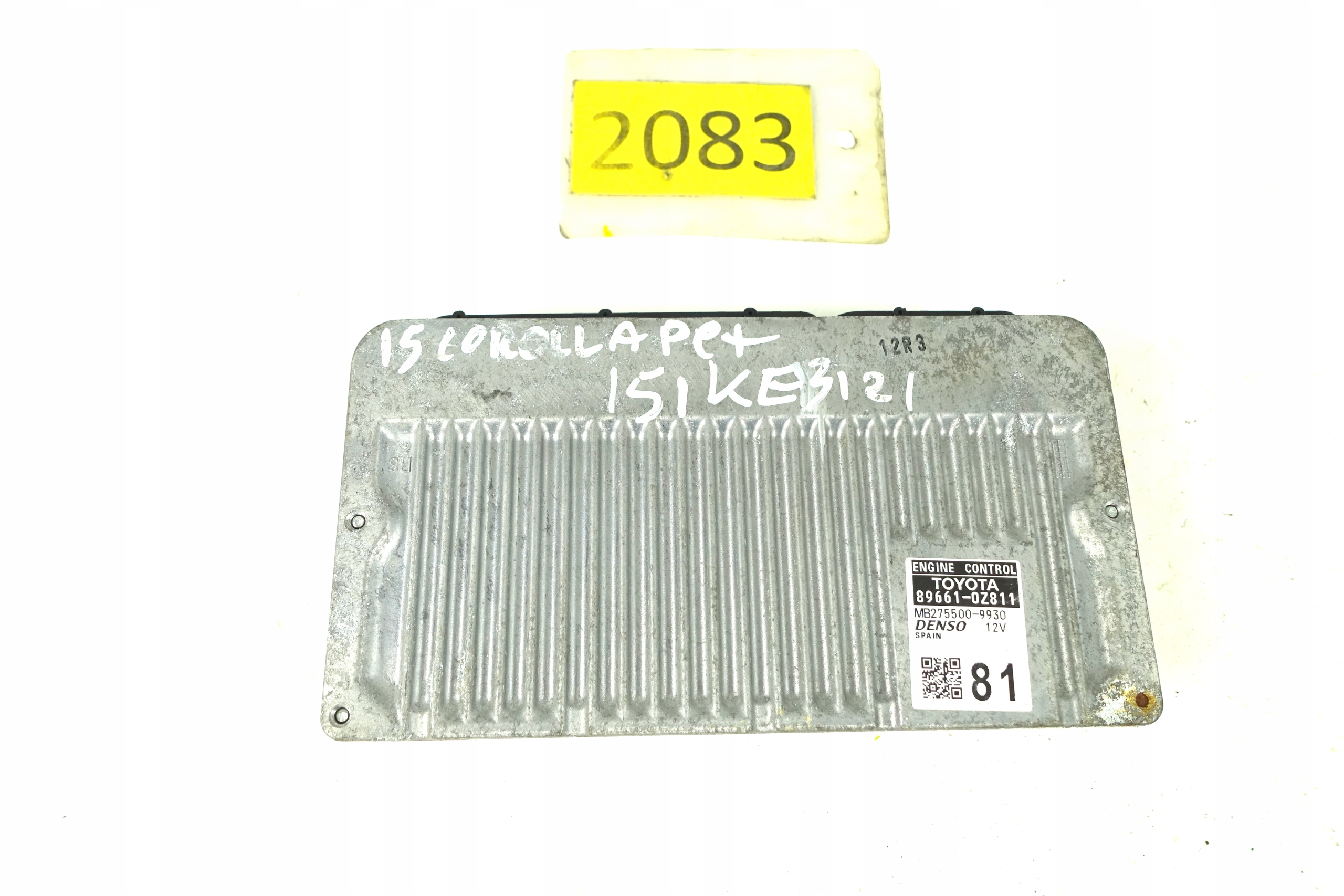 computer control unit of the engine TOYOTA COROLLA E18 1.3 89661-0Z811 MB275500-9930