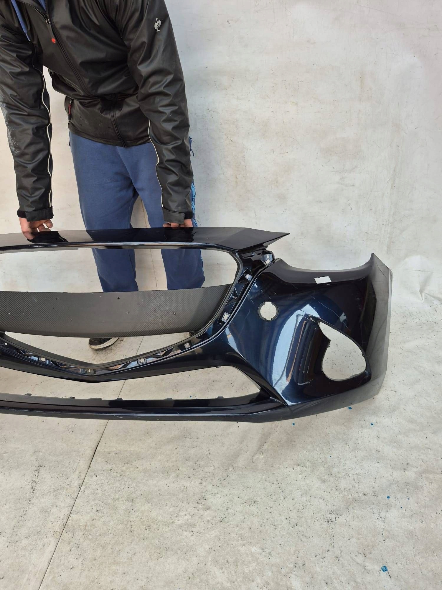MAZDA 2 III 14-19 bumper front front SPR