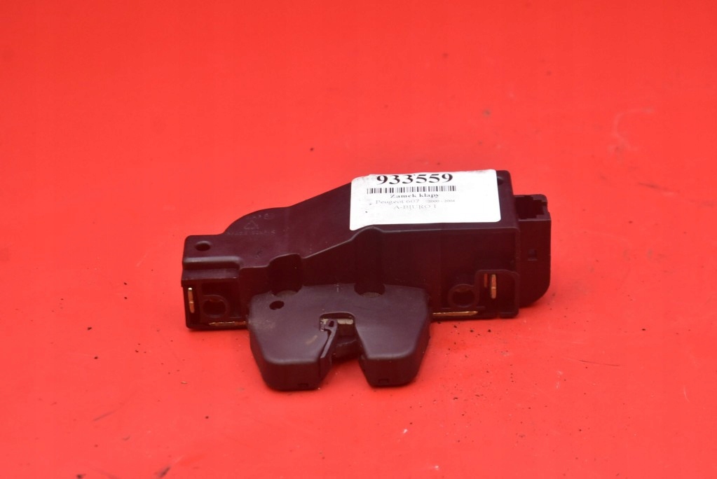 lock bonnet rear part boot PEUGEOT 607 sedan 00-04