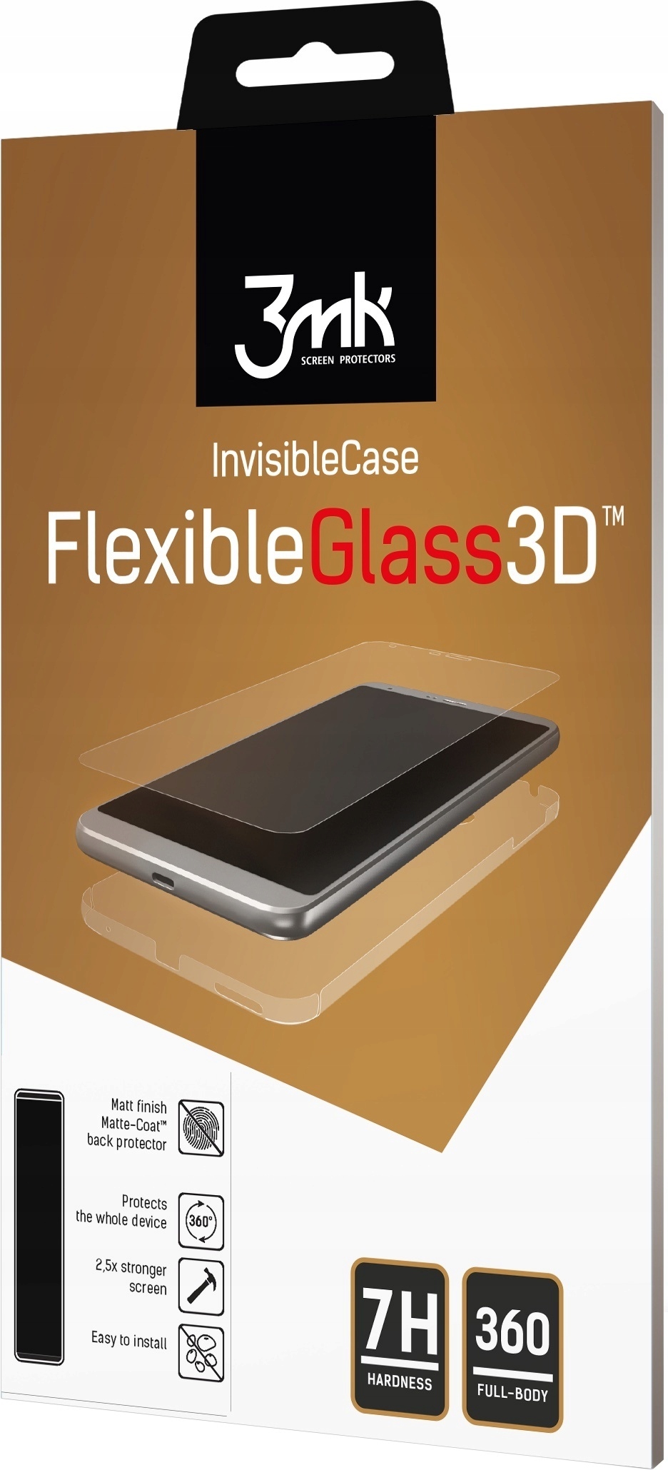 

3mk FlexibleGlass 3D Xiaomi Mi5 Matte-Coat