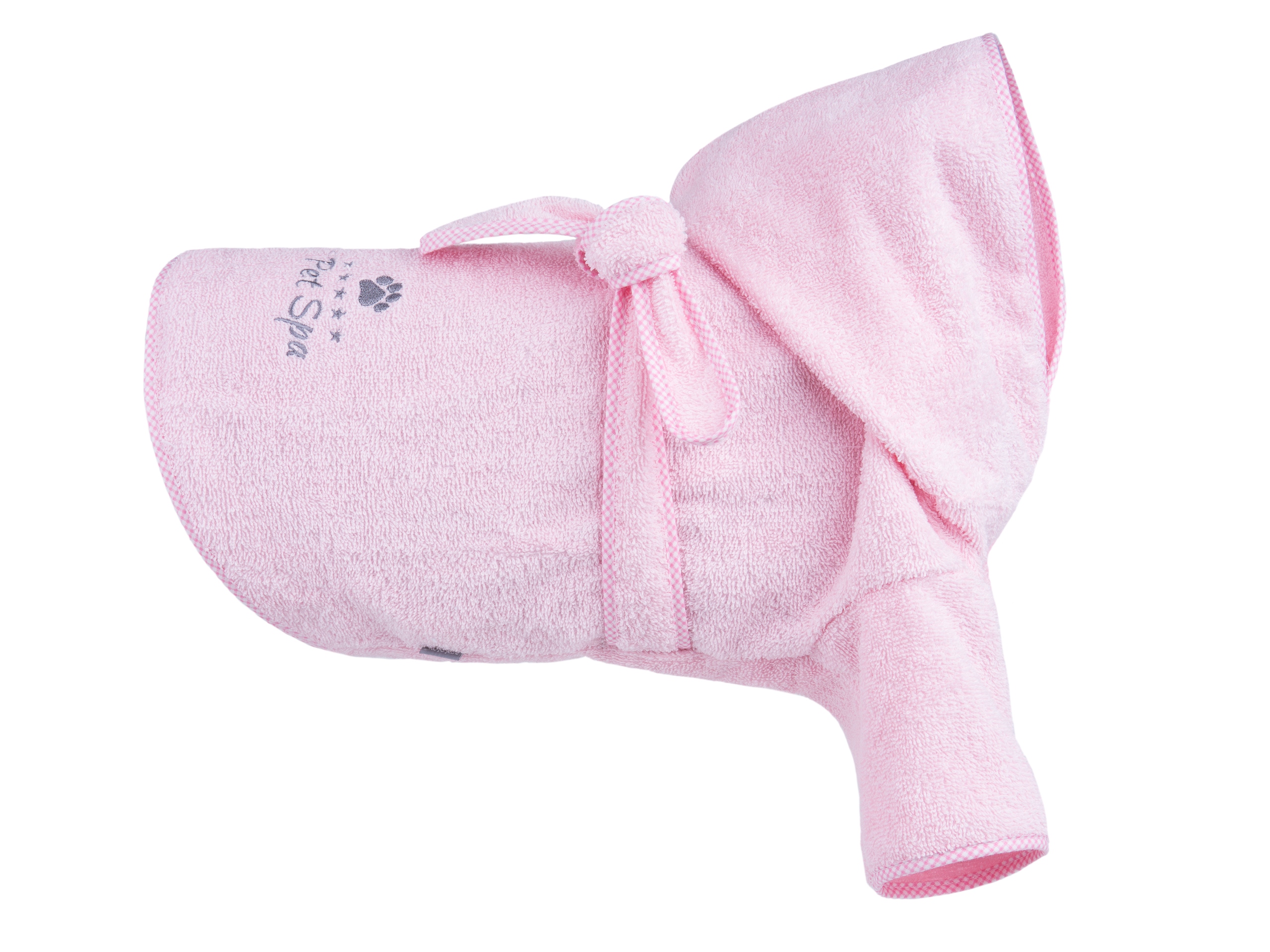 

amiplay Spa Szlafrok kąpielowy dla psa 50cm różowy