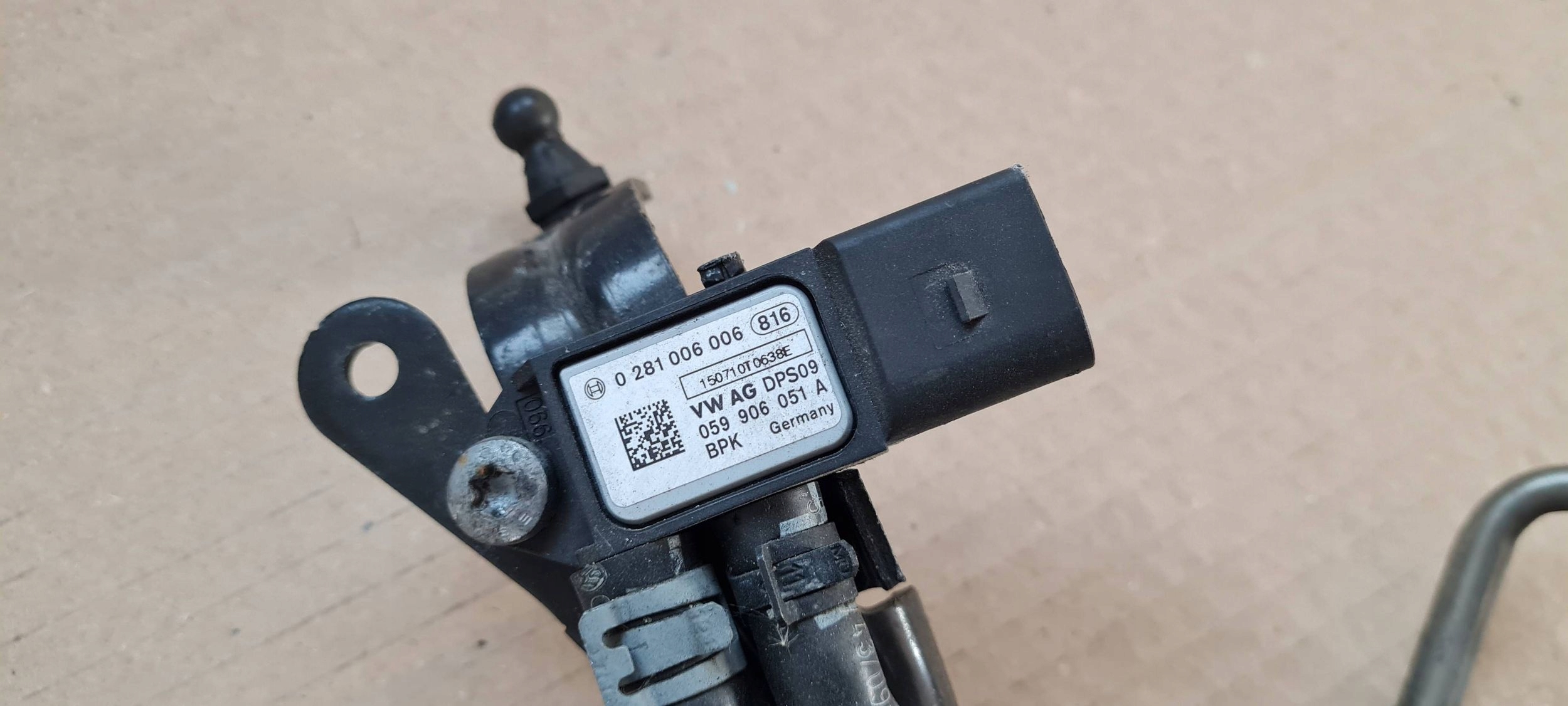 A6 C6 LIFT sensore pressione MAP SENSOR 2.0 TDI 059906051A A4 B7 Q7 4L