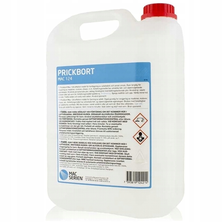 MAC Serien 124 Prickbort 5L usun KLEJ i SMOLE