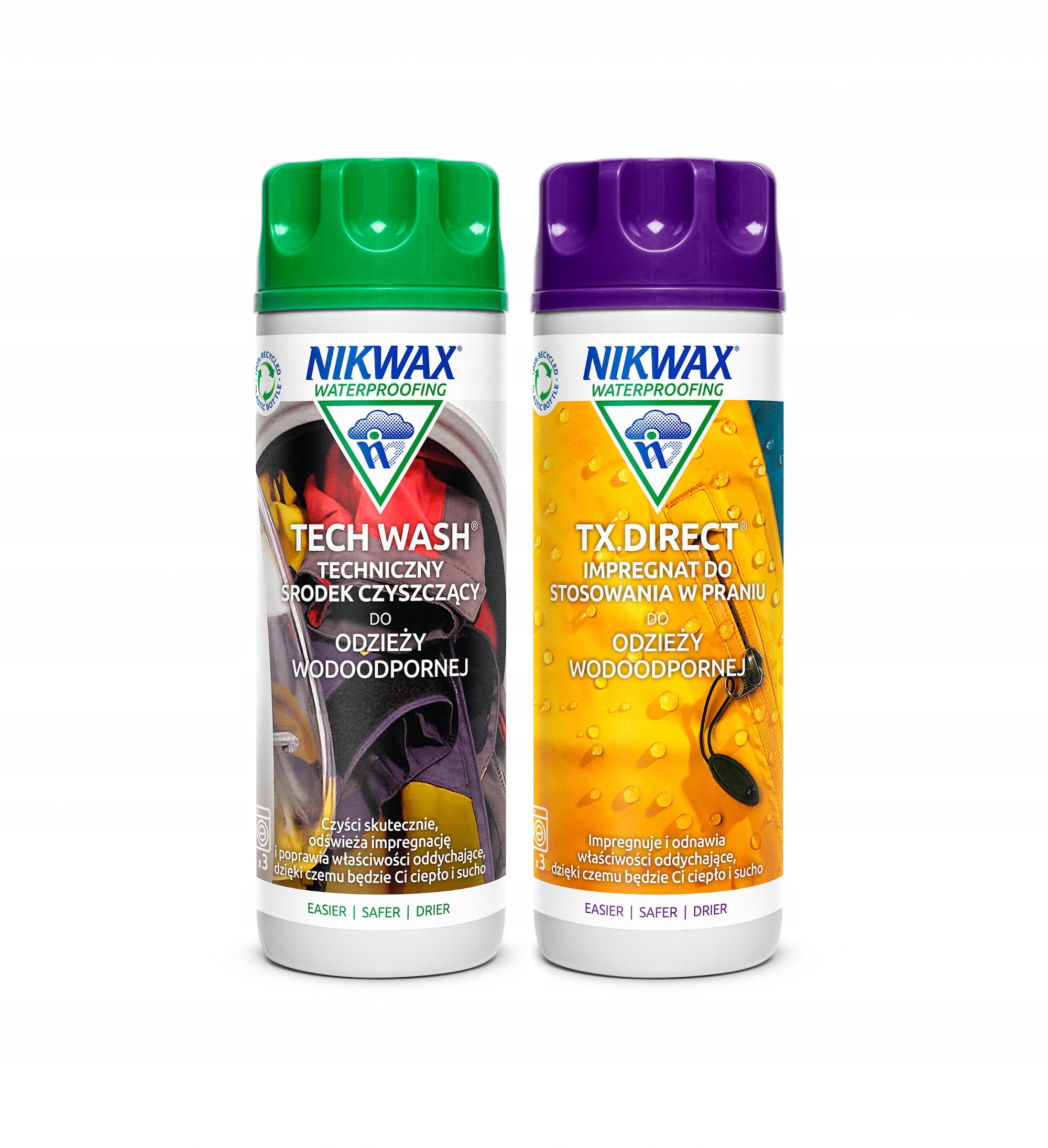Zestaw Nikwax Duo-Pack Tech Wash TX.Direct Wash-In 2x300ml do Gore-Tex