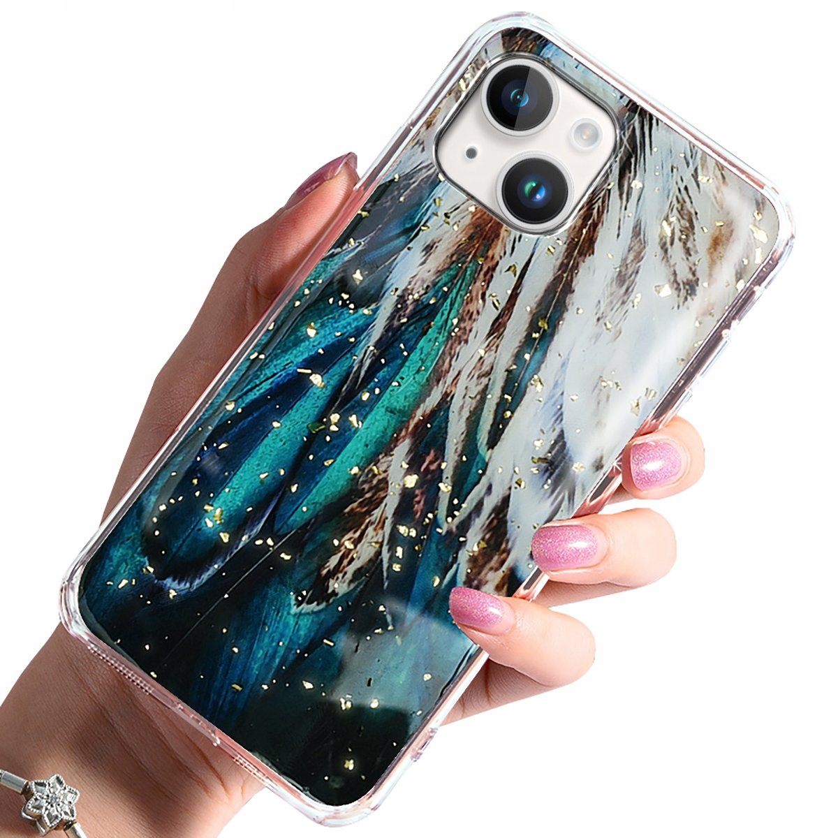 

Etui Case Wzór Szkło 9H do Apple iPhone 14 Plus