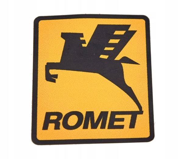 

Naklejka Romet Ogar główki żółta schowka Motorynka