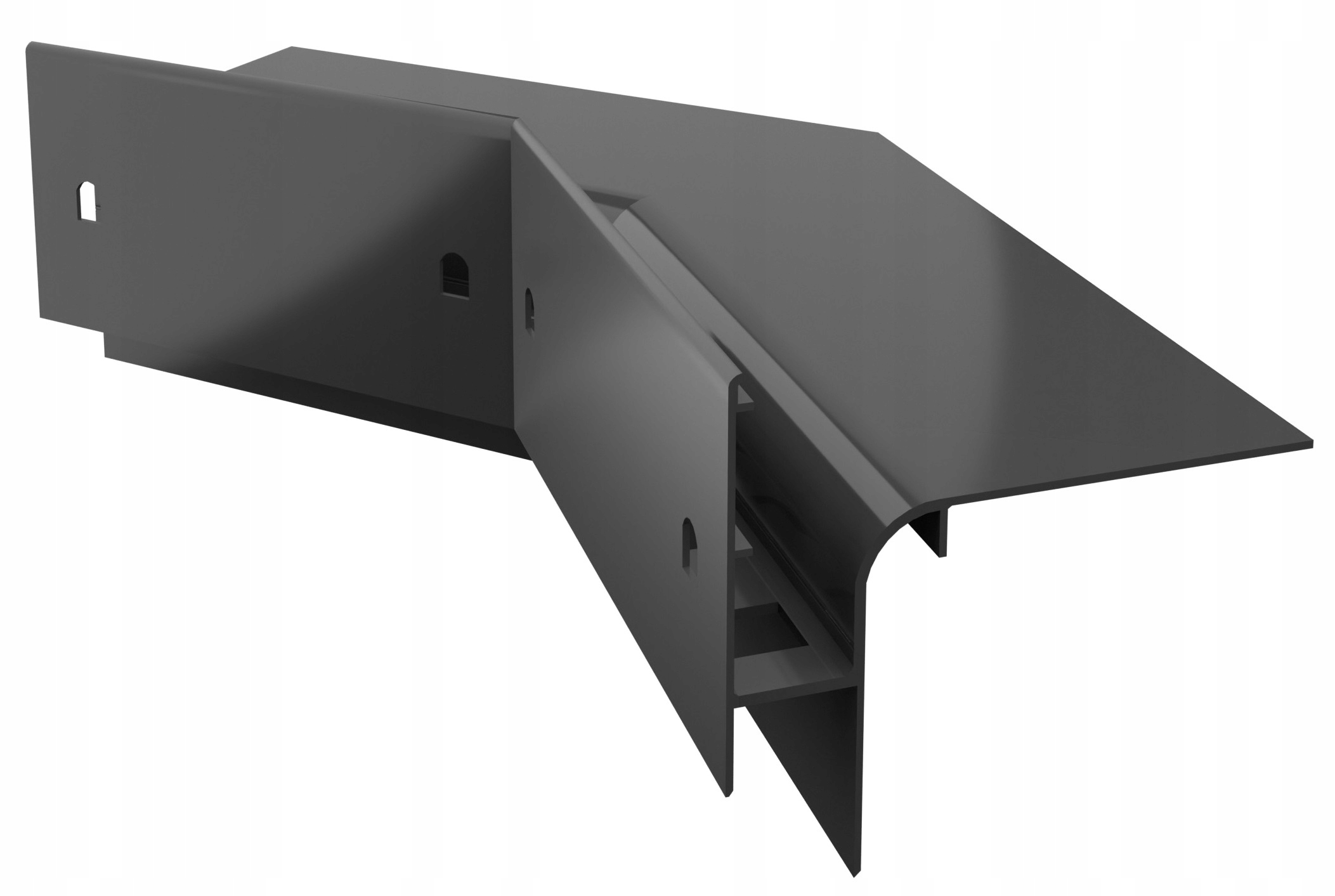 Vnitřní roh 135 stupňů pro systém Renoplast W30R+ Grafitový RAL7024