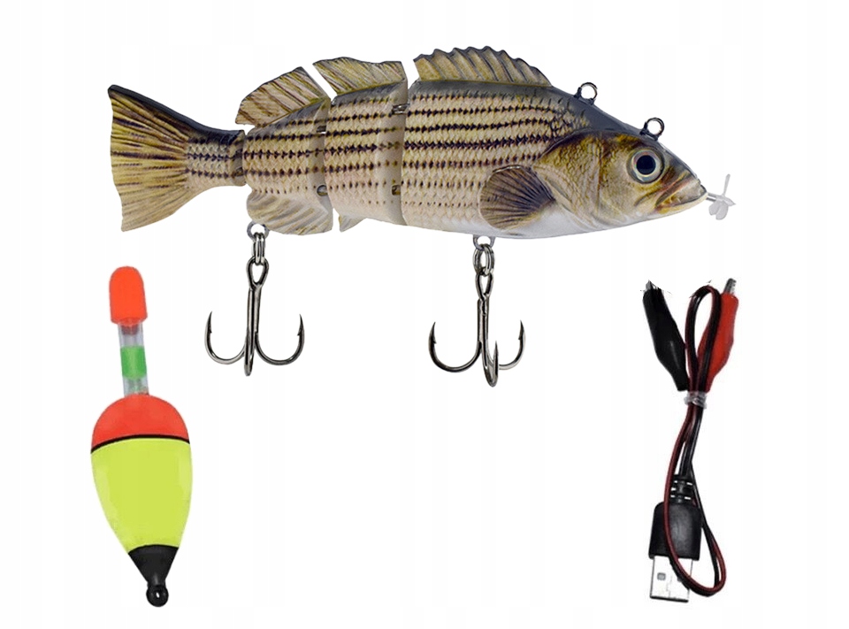 ELEKTRYCZNY ŻYWIEC PRZYNĘTA WĘDKARSKA SZCZUPAK 03