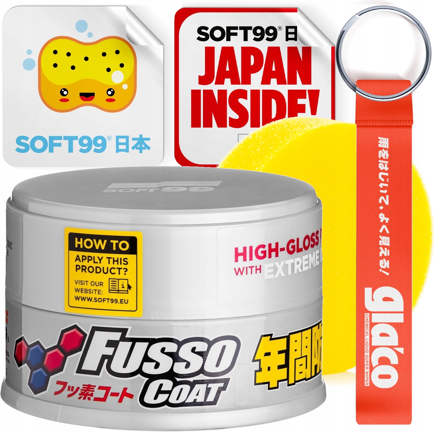 

Soft99 New Fusso Coat 12 Light Wosk Jasne Lakiery