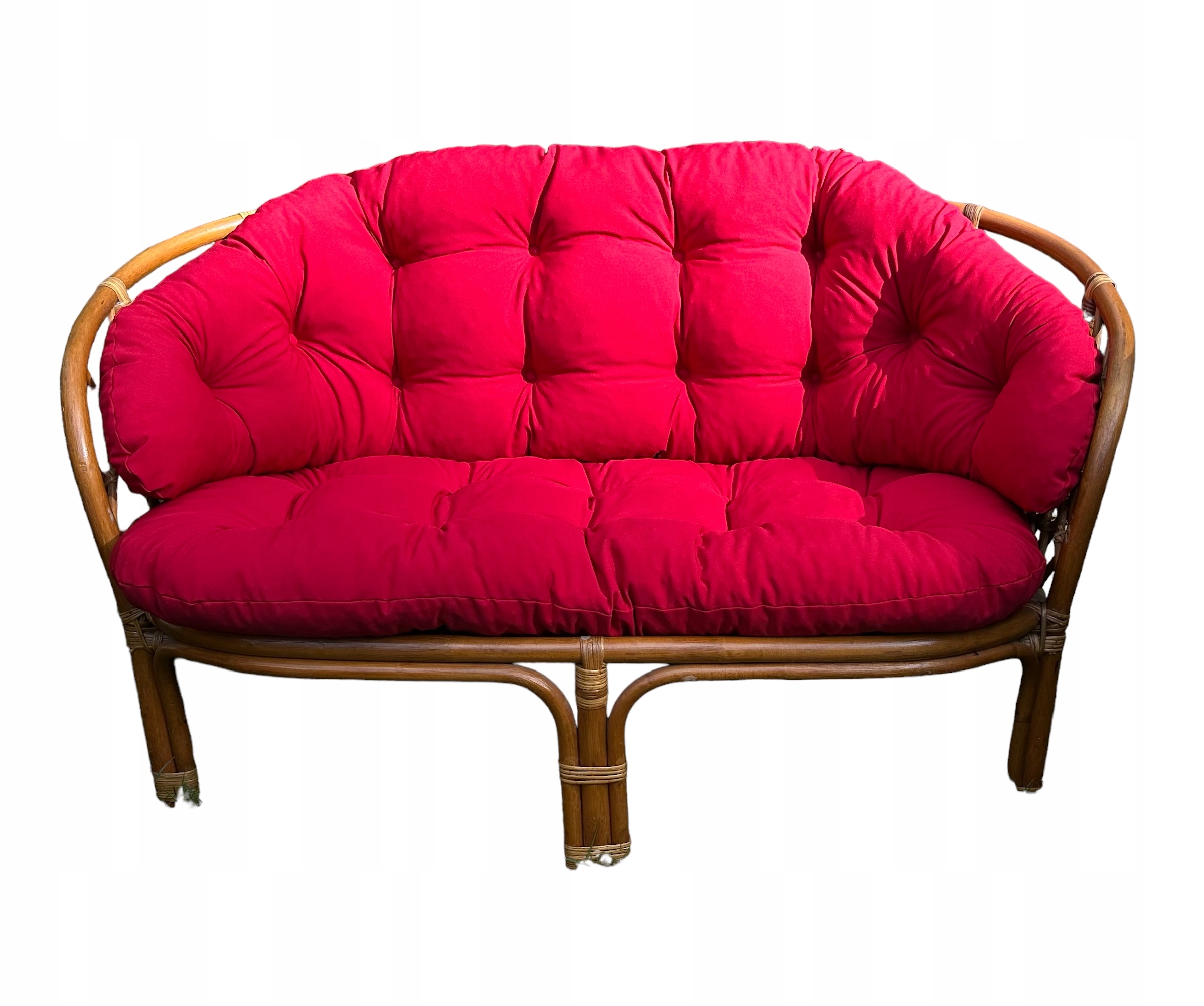 Polštáře Na Ratanový Nábytek Červená Pohovka