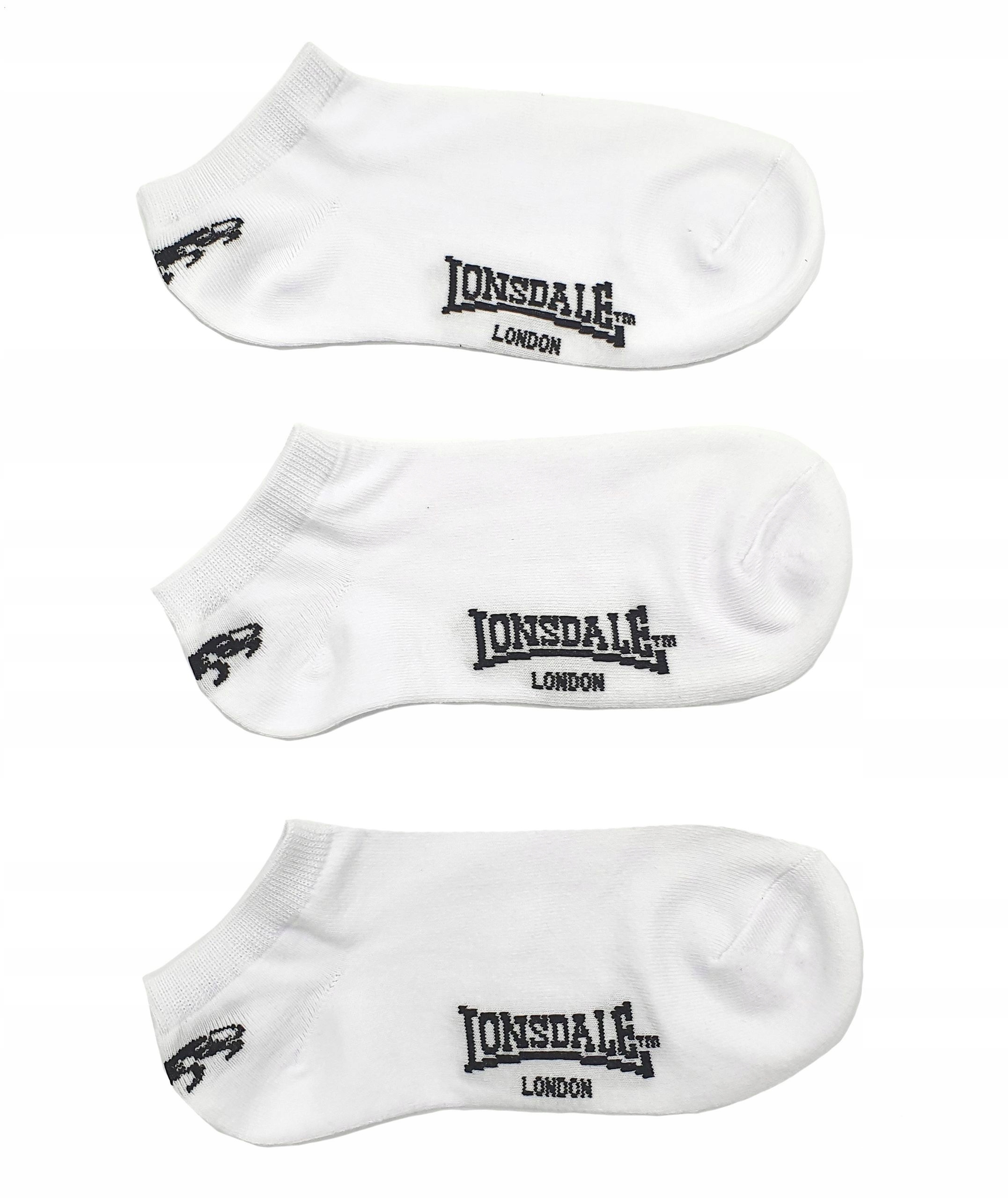 

Skarpety Lonsdale Męskie 3 Pak LD01 1000 R. 42-45
