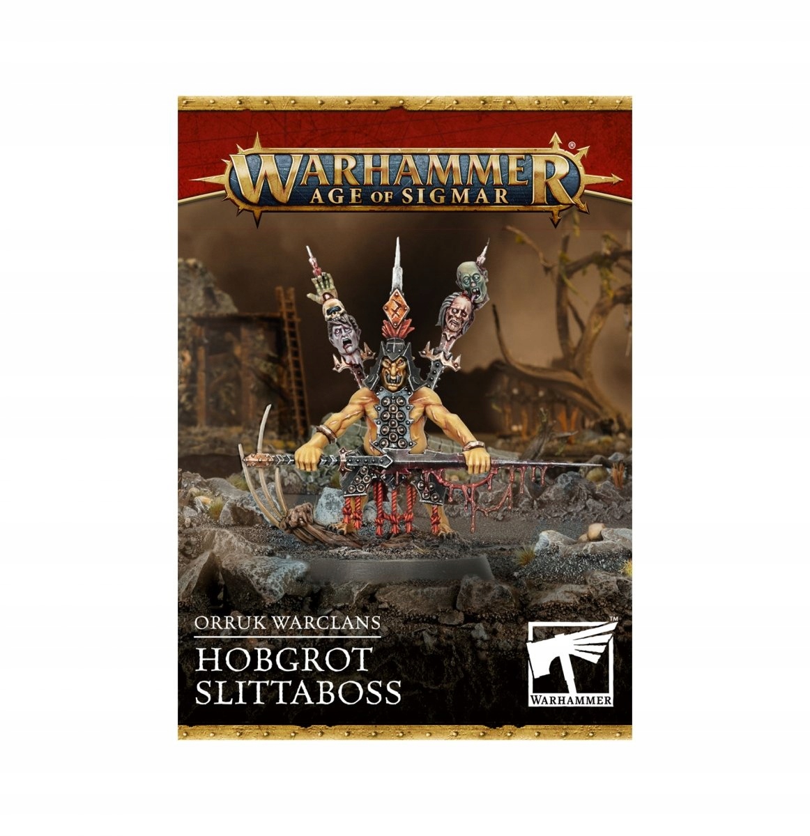 Orruk Warclans Hobgrot Slittaboss Bohater Gobliny Orki Warhammer AoS Nowy