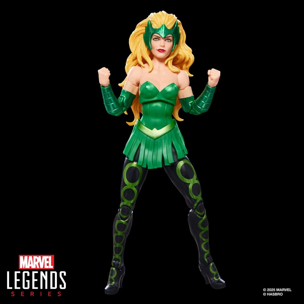 Akční figurka Marvel Legends Enchantress (součást Baf: Executioner) 15 cm