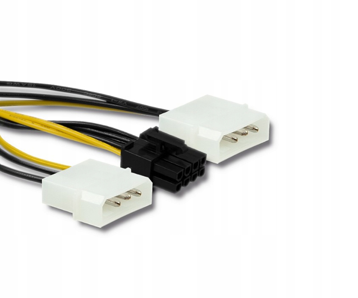 

Qoltec adapter 2x Molex - Pci-e 8pin 15cm