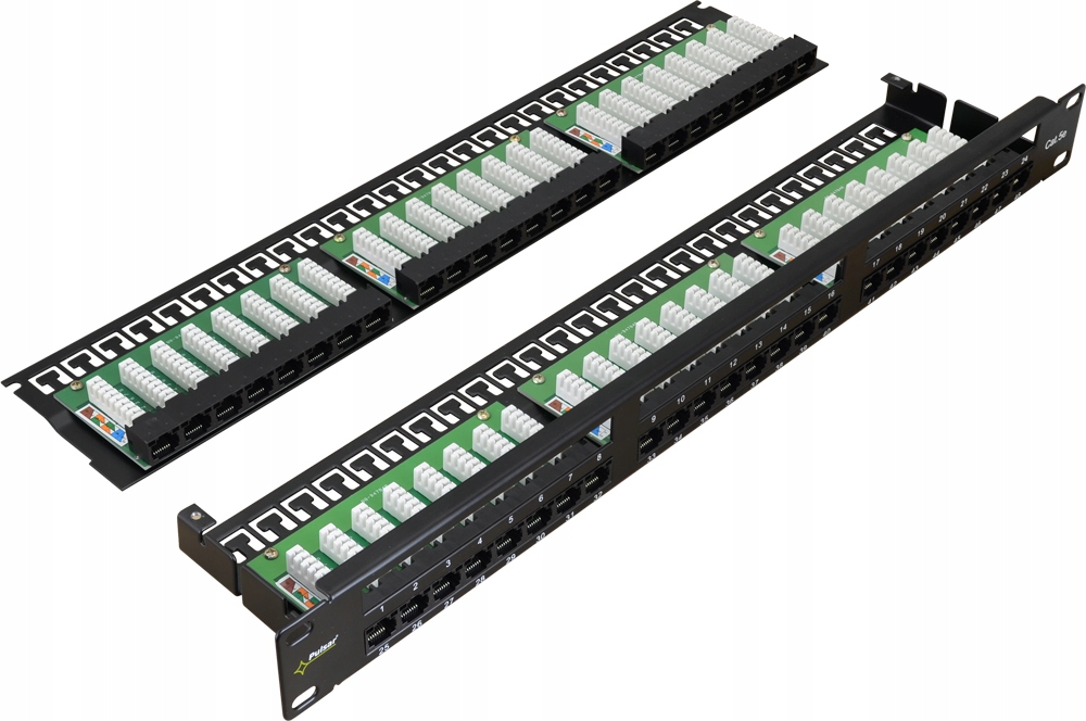 Patch Panel kat.5 RP-U48V5 Pulsar 48 portów RJ45