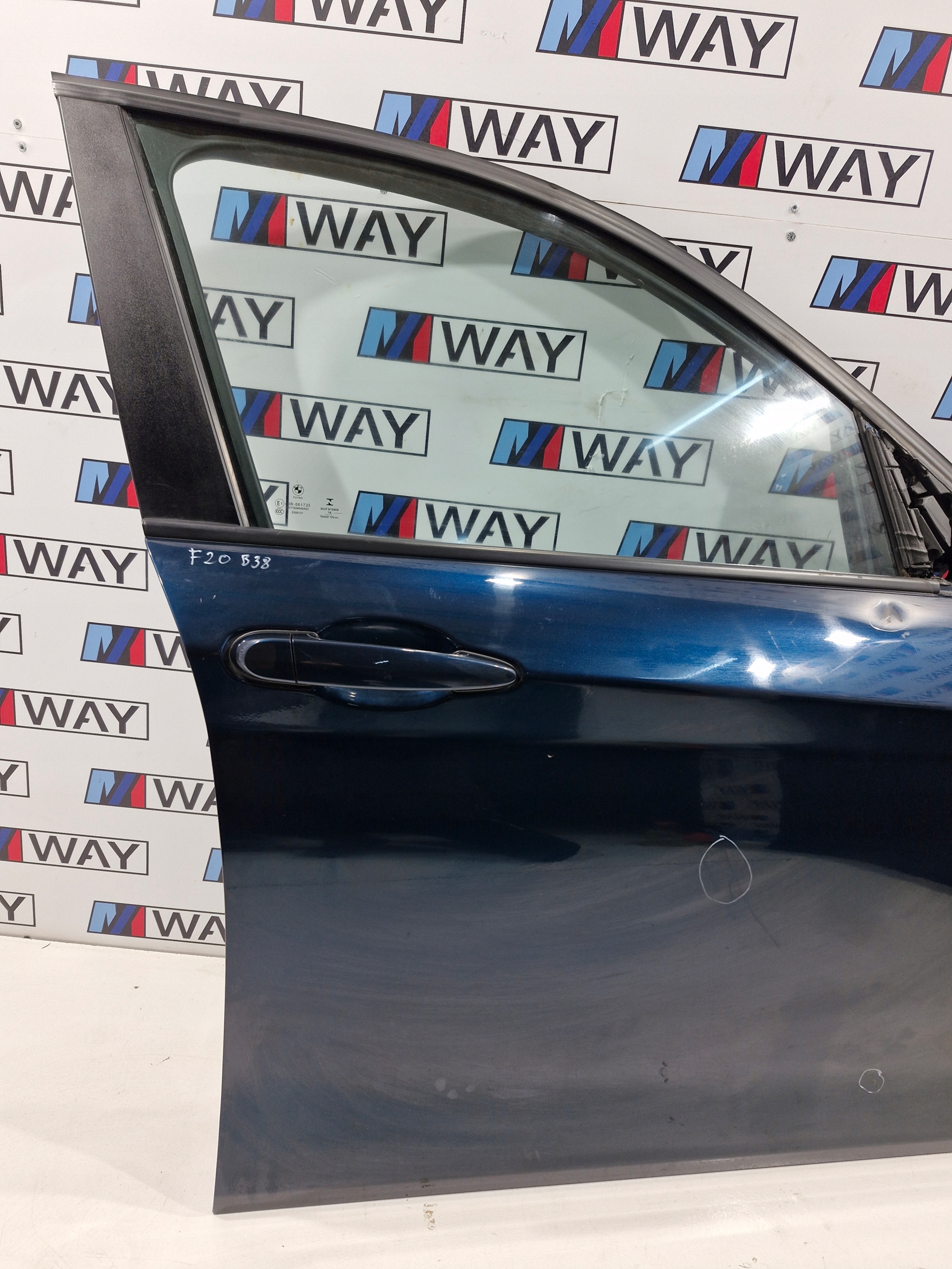 BMW F20 door right front front right B38 MIDNIGHT BLUE complete