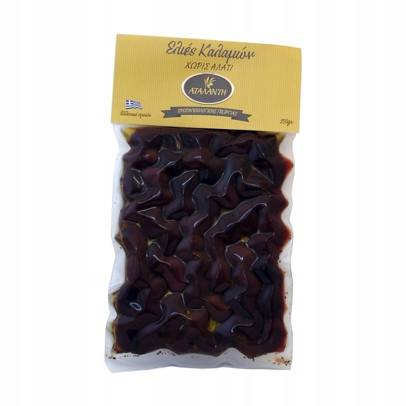 

Oliwki Kalamata z pestkami w oliwie 230g Bio