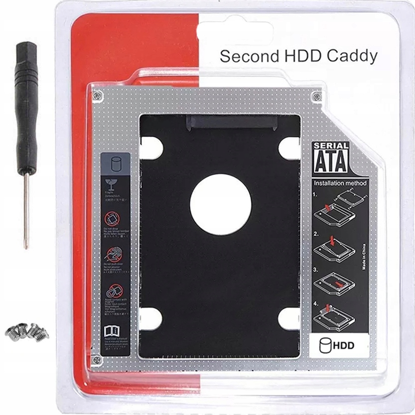 

Kieszeń na Dysk 2,5" Sata Hdd Ssd 9,5mm
