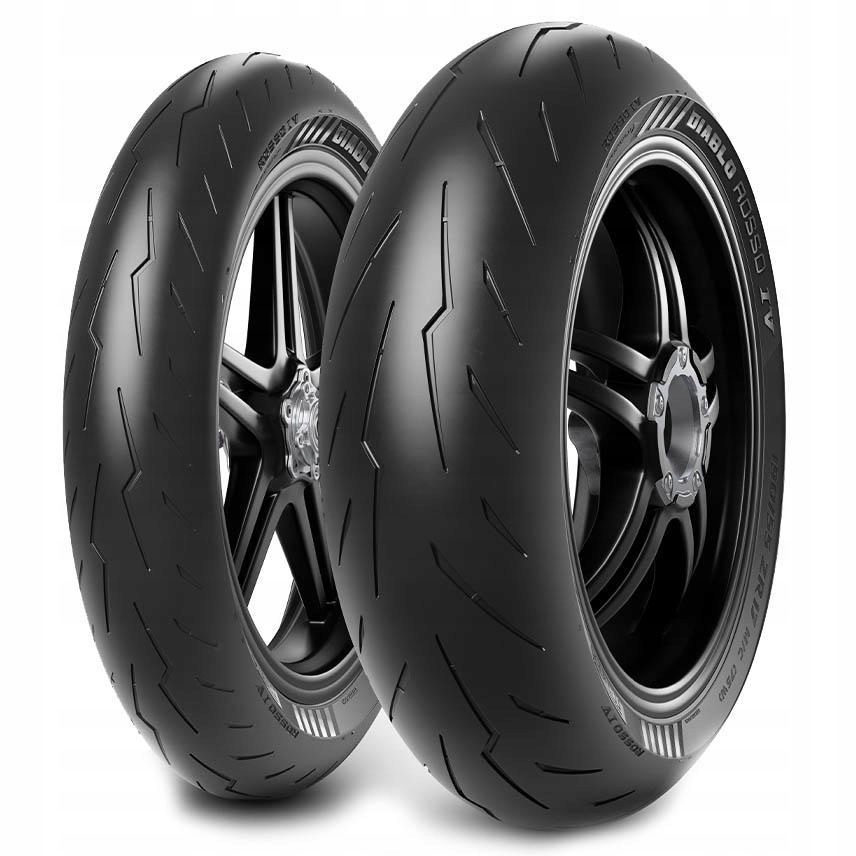 Pirelli DIABLO ROSSO IV 120/70ZR17 + 190 / 55ZR17