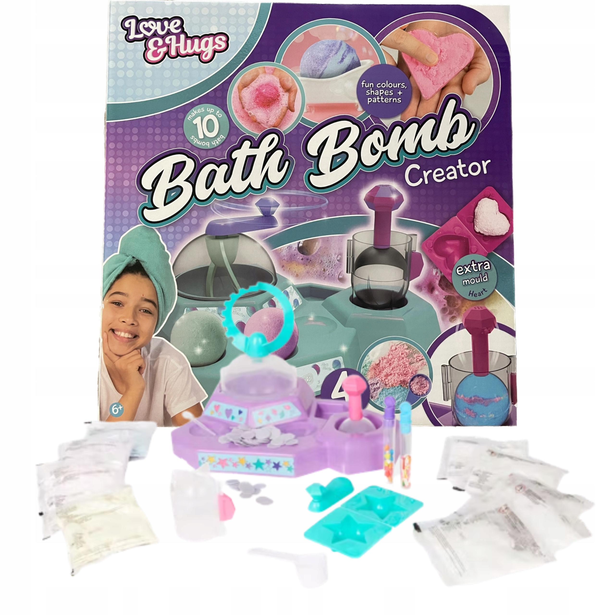 ZESTAW DO TWORZENIA KUL DO KĄPIELI XOXO ZABAWA