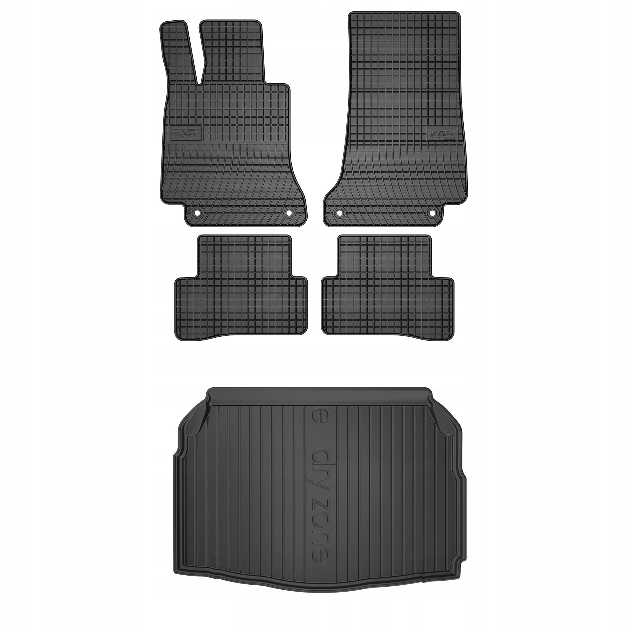 Sada gumových kobercov a rohoží Mercedes-Benz trieda C W205 2014-2021