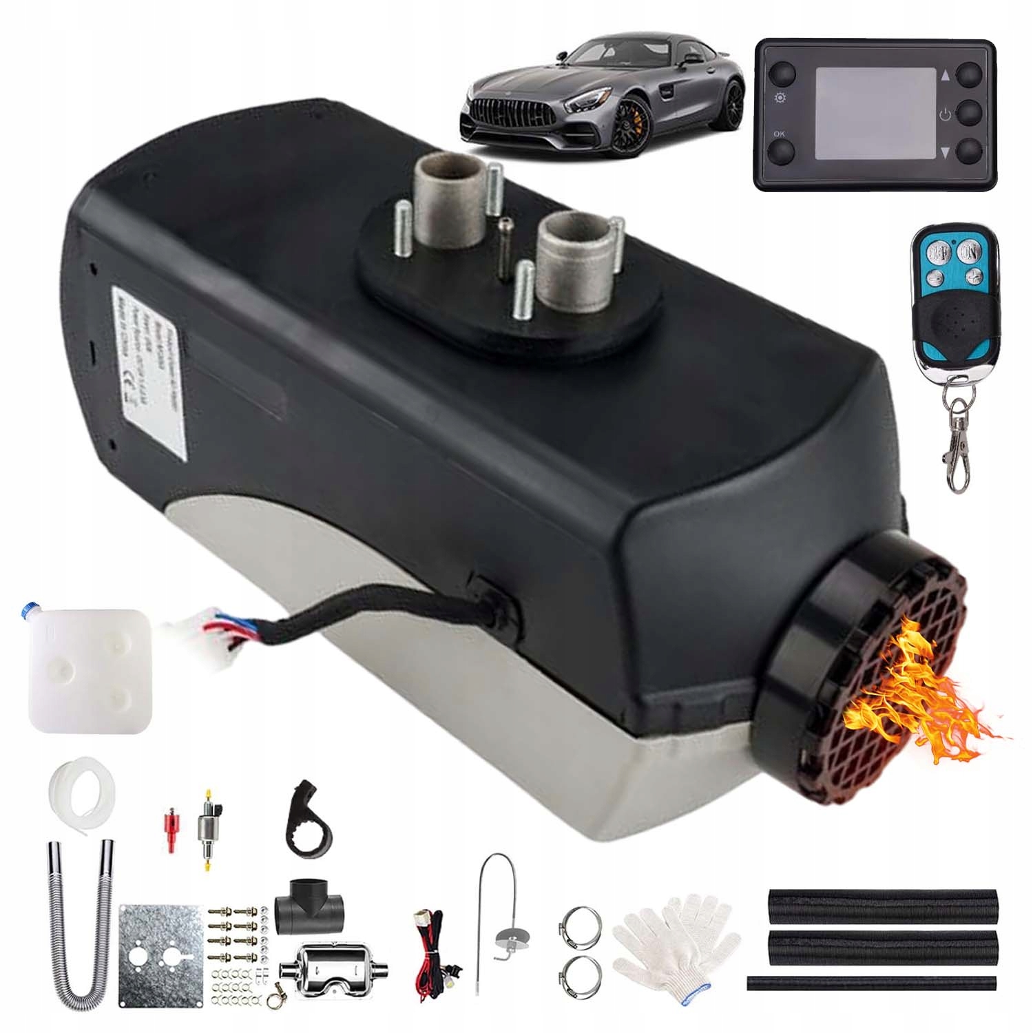 Nezávislé Topení Dieselový Ohřívač 8 Kw Sada Regulované Množství Oleje