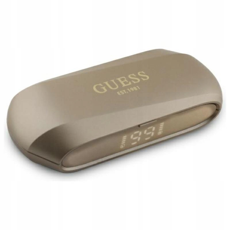 Guess Elongated Metalic Printed Logo Bluetooth sluchátka Tws pouzdro