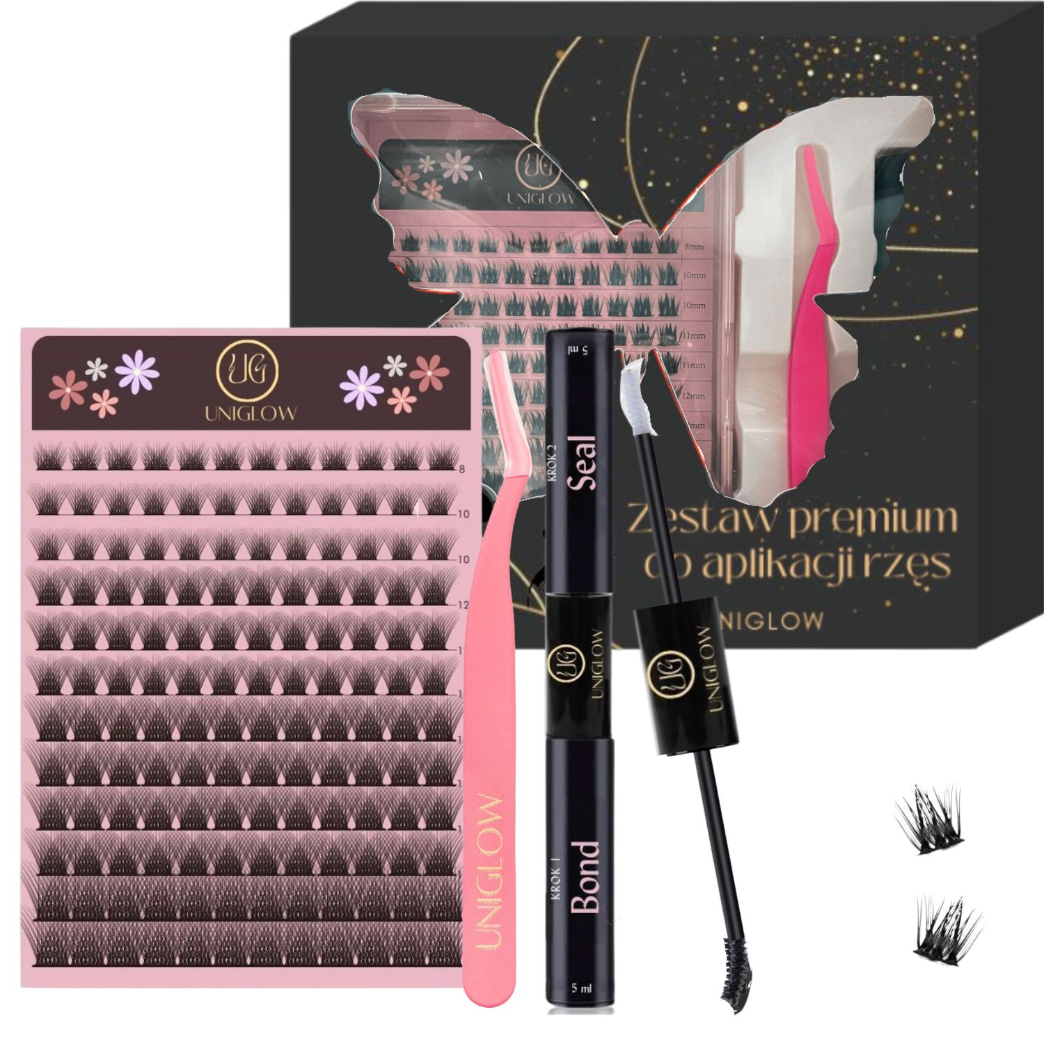 Klej do rzęs SEAL/BOND DUŻY 10ml - lepszy niż FALSCARA Pojemność 10 ml