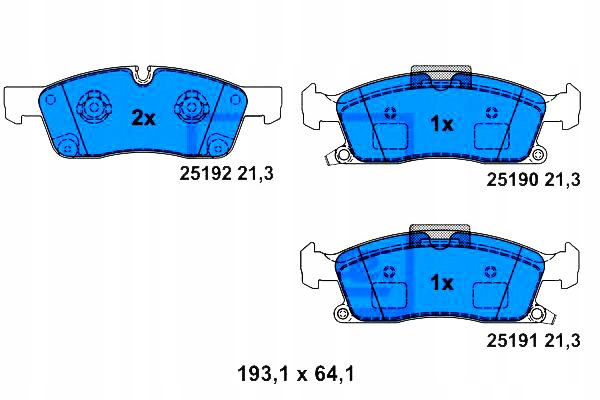 Ate Kostky Ham. Db Přední W166/X166 Gl/ml Class 11- Asistent řidiče #28