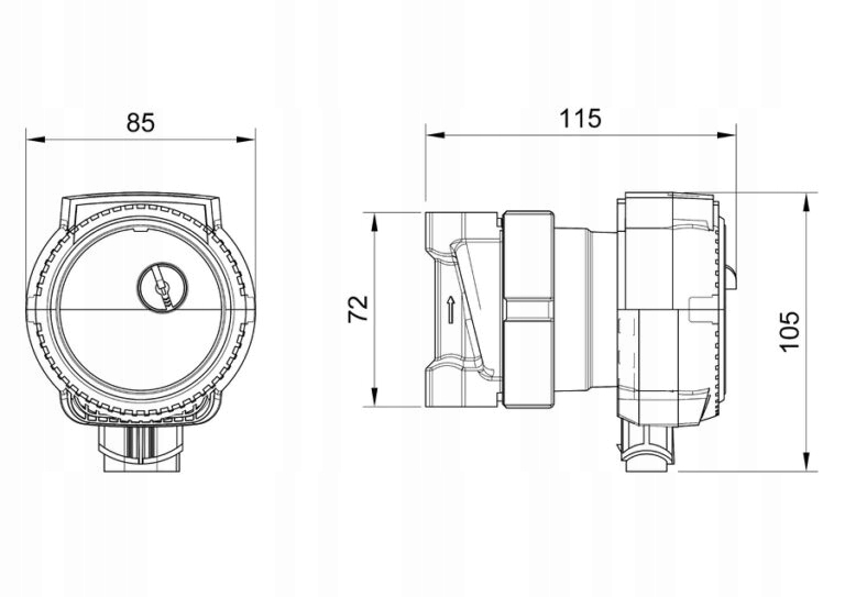 ひめ POMPA CYRKULACYJNA C.W.U. ENERGOOSZCZĘDNA DIAMOND