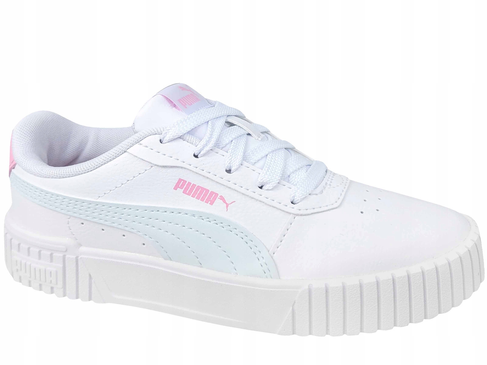 Puma Carina 2.0 Ps 386186 14 Buty Dziecięce Trampki Tenisówki Białe