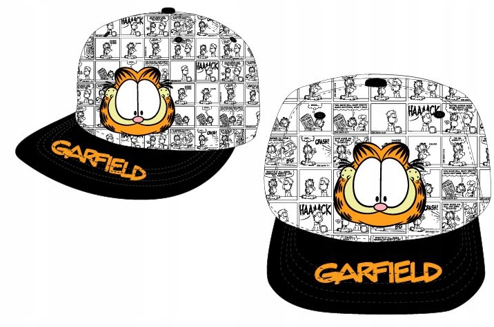 

czapka z daszkiem Garfield prosty daszek 56
