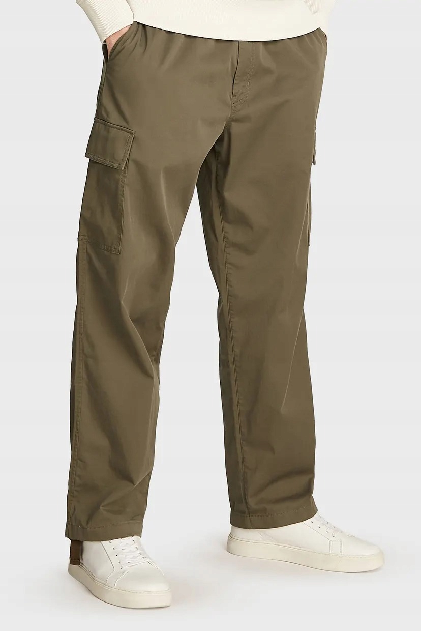 Calvin Klein Jeans Kahki Kapsáče S Kapsami Na Klopy 32/34 6FA