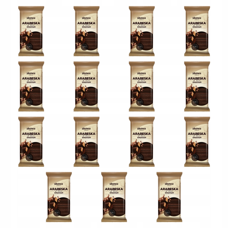 Arabeska de Luxe Kawowa 190 g X15