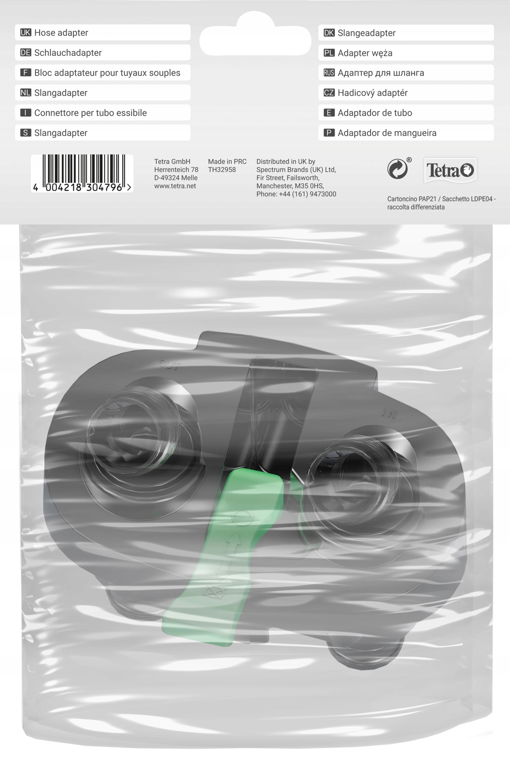 Levně Tetra Adaptér hadice EX1500 Plus