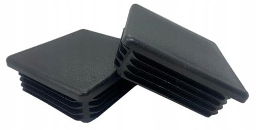 Zaślepka daszek słupek profil 80X80 10SZT CZARNE