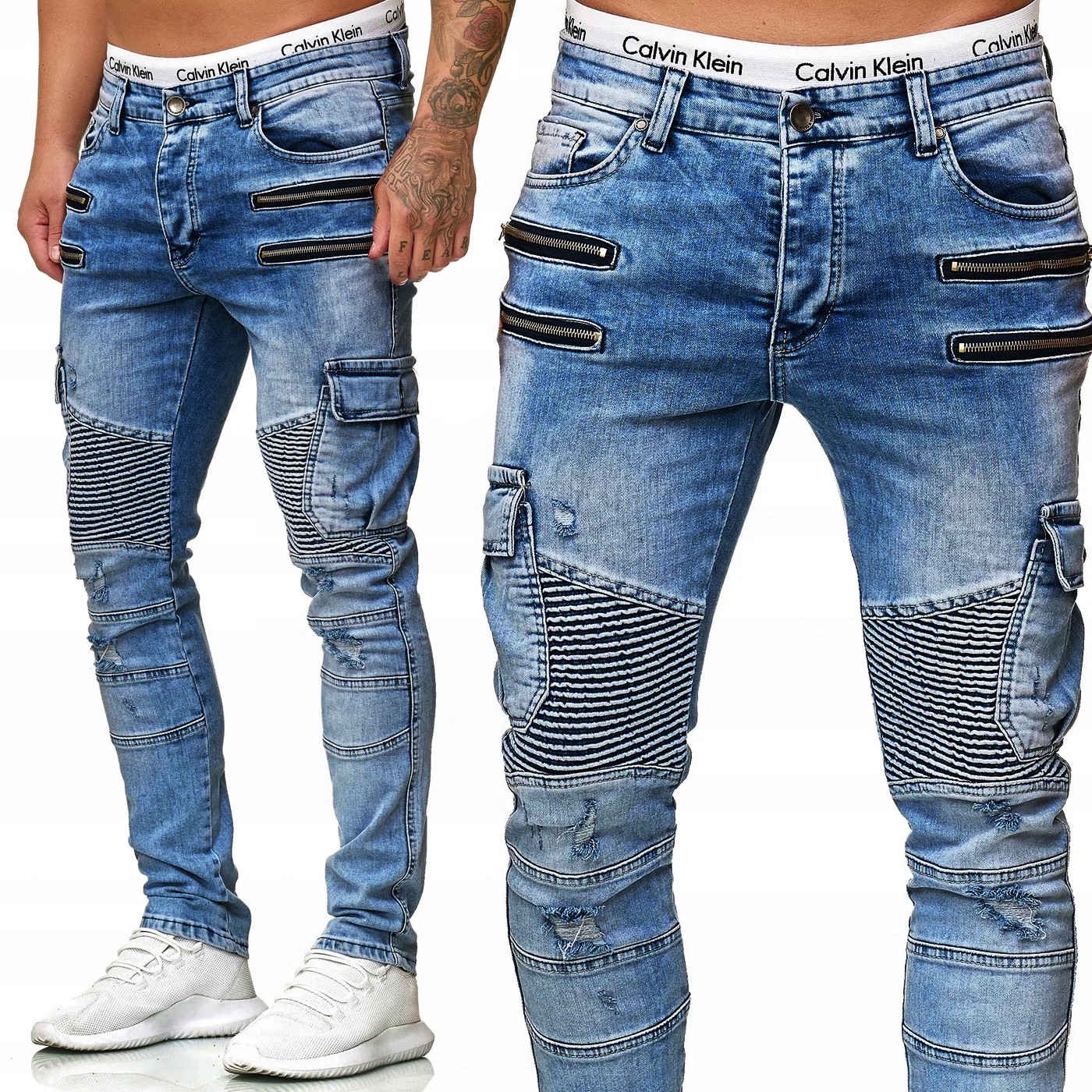 Kalhoty Joggery Kapsáče Limited Zámky Džíny Přetíratelné