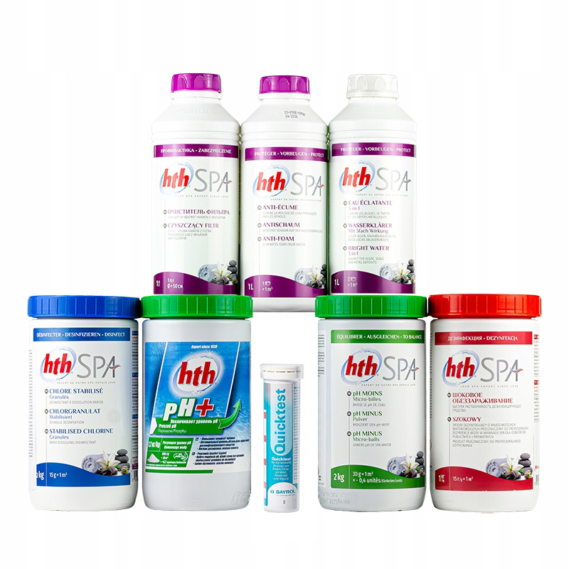 Štartovacia sada chlórová metóda N2 Max 8|1 kúpeľná chémia