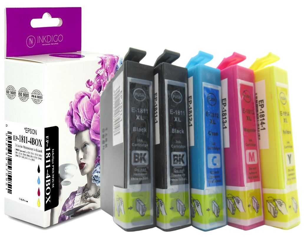 

5x Tusz do Epson XP202 XP205 XP305 XP405